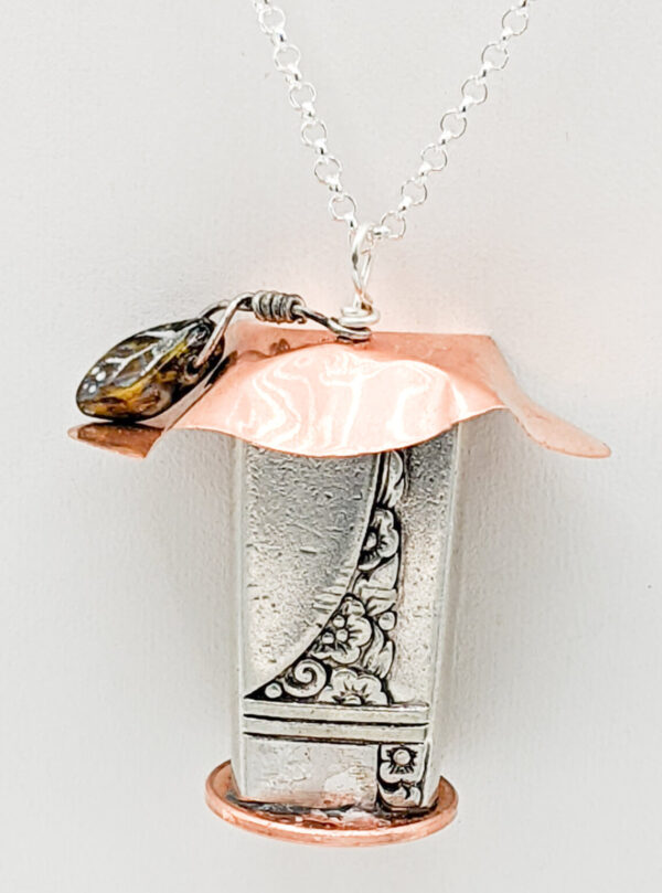 Shop Wyoming Silverware Tweeter Caprice Birdhouse Necklace