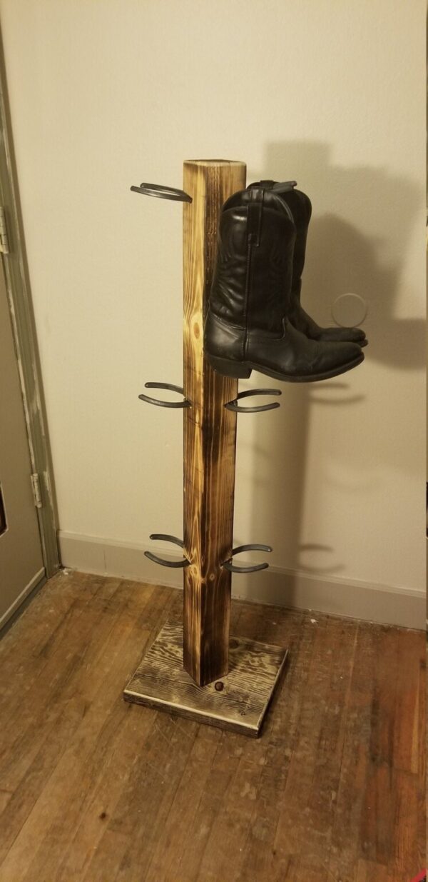 Shop Wyoming 6BT – Cowboy Boot Rack – 6 Cap Boot Tree