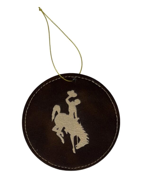 Shop Wyoming Steamboat Leather Ornament