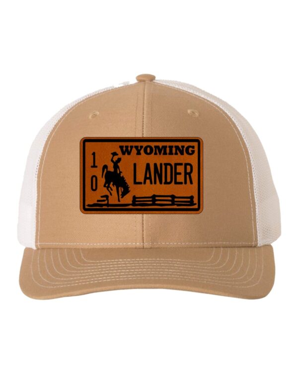 Shop Wyoming Wyoming License Plate Hat- Customizable