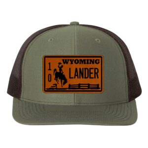 Shop Wyoming Wyoming License Plate Hat- Customizable