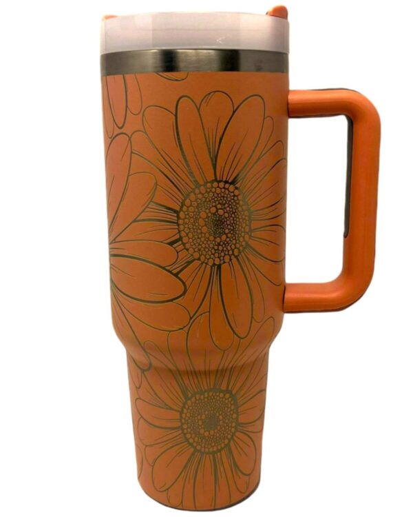 Shop Wyoming 40 oz Daisy – Stanley Dupe Tumbler