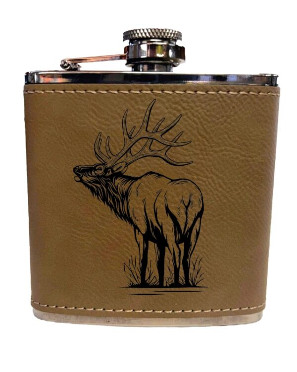 Shop Wyoming Elk Flask