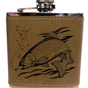 Shop Wyoming Rainbow Trout Flask