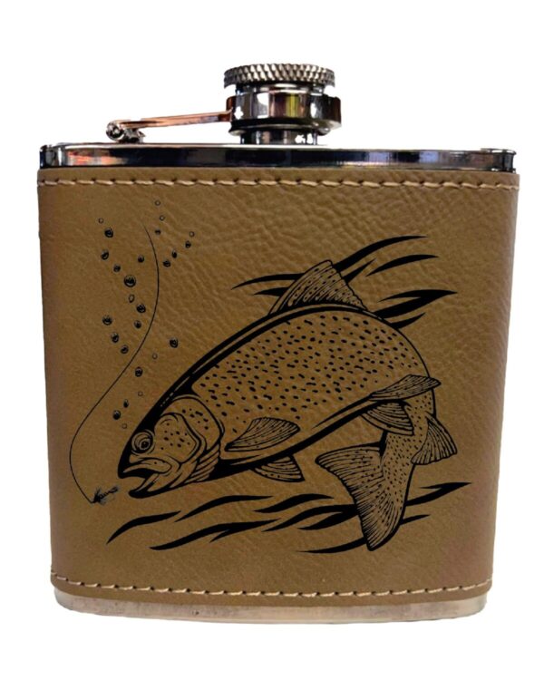 Shop Wyoming Rainbow Trout Flask