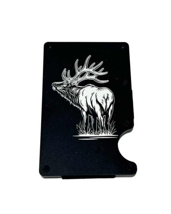 Shop Wyoming Elk Minimalist RFID Wallet