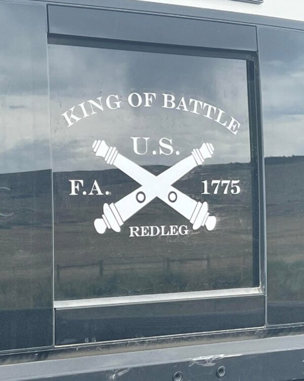 Shop Wyoming King of Battle Window Decal