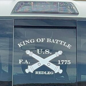 Shop Wyoming King of Battle Window Decal