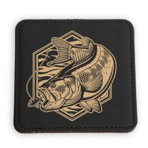 Shop Wyoming Bass Fishing Coaster Set