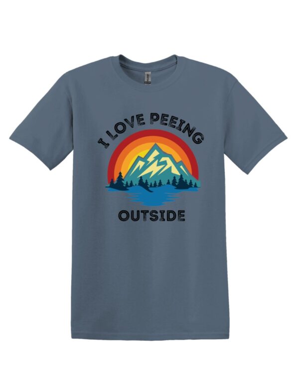 Shop Wyoming I love Peeing Outside Shirt