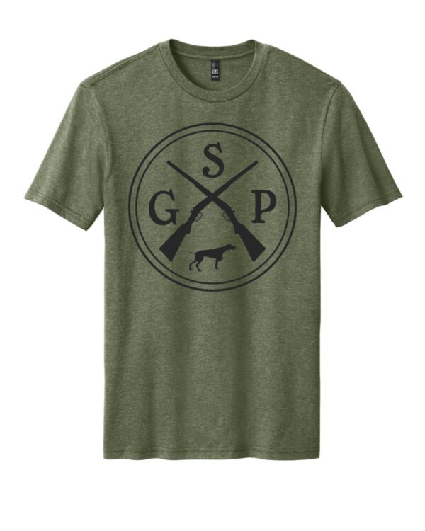 Shop Wyoming German Shorthaired Pointer T-shirt, GSP T-shirt Large Logo