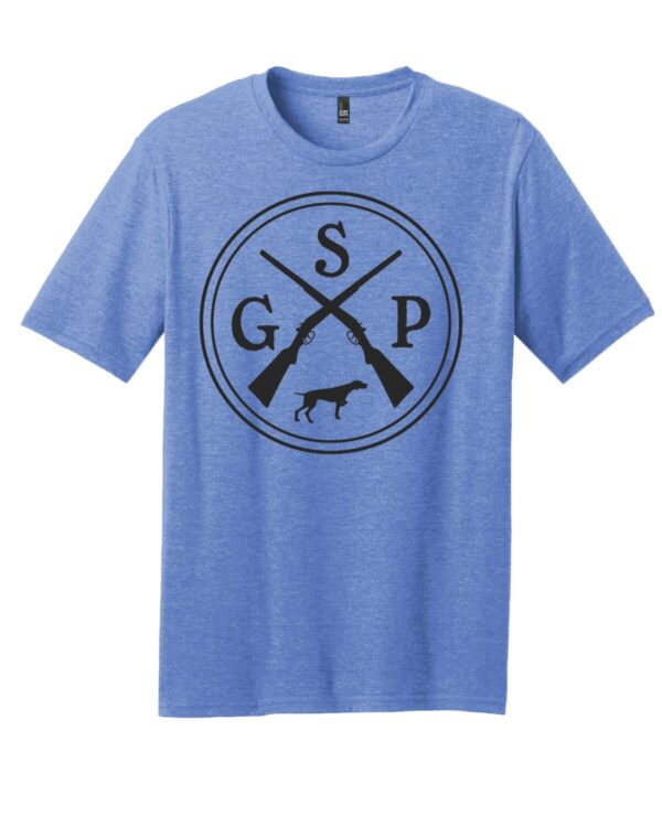 Shop Wyoming German Shorthaired Pointer T-shirt, GSP T-shirt Large Logo