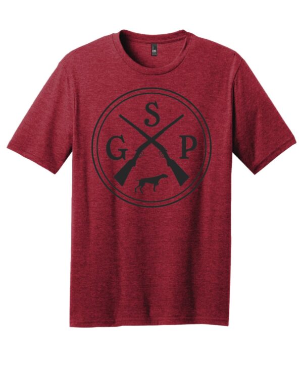 Shop Wyoming German Shorthaired Pointer T-shirt, GSP T-shirt Large Logo