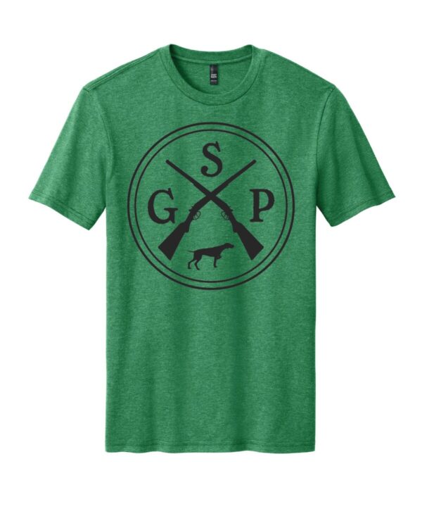 Shop Wyoming German Shorthaired Pointer T-shirt, GSP T-shirt Large Logo