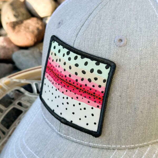 Shop Wyoming Youth Trout Pattern Patch Hats