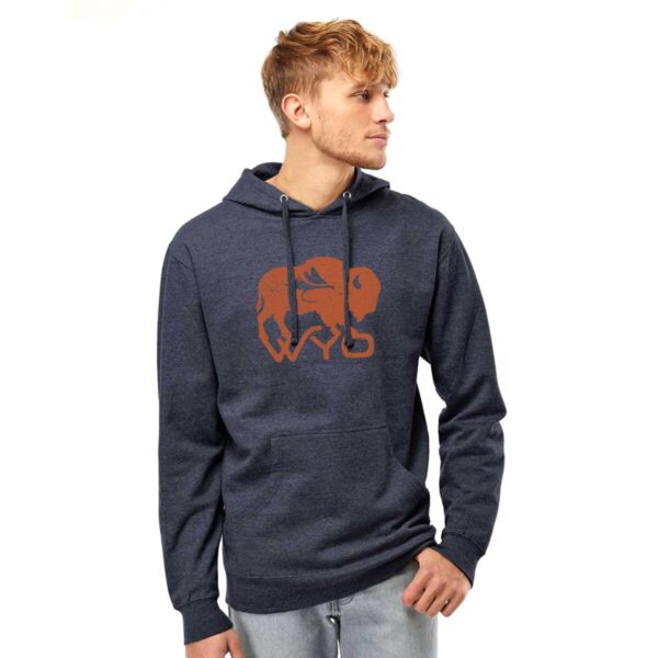 Shop Wyoming Bison Fly Hoodie Sweatshirt