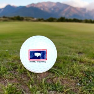 Shop Wyoming Lander, Wyoming Golf Ball Sleeve of 3