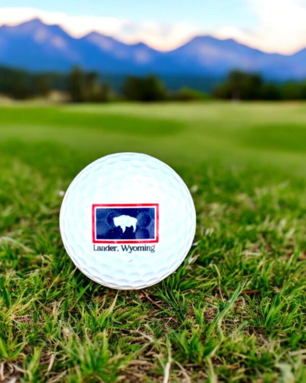 Shop Wyoming Lander, Wyoming Golf Ball Sleeve of 3