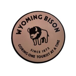 Shop Wyoming Wyoming Bison Sticker