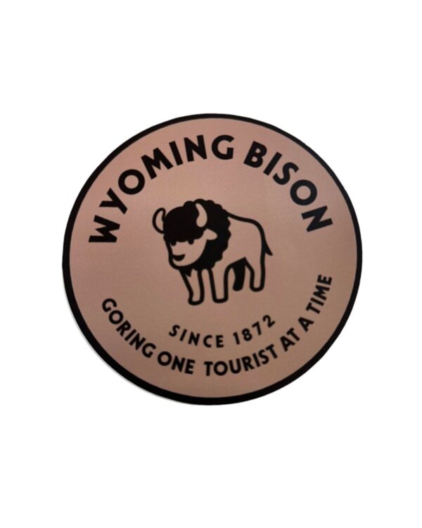 Shop Wyoming Wyoming Bison Sticker