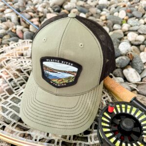 Shop Wyoming Platte River Wyoming Patch Hat