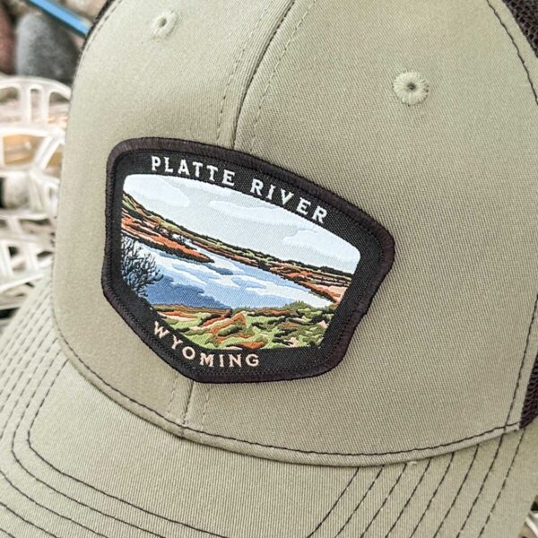 Shop Wyoming Platte River Wyoming Patch Hat