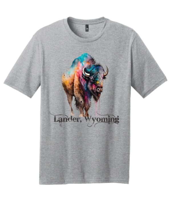 Shop Wyoming Lander Wyoming Bison Shirt