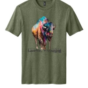 Shop Wyoming Lander Wyoming Bison Shirt