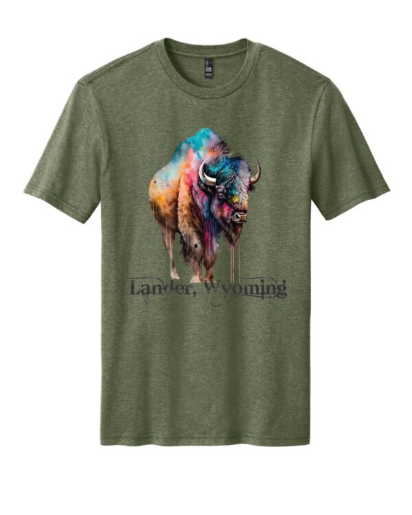 Shop Wyoming Lander Wyoming Bison Shirt