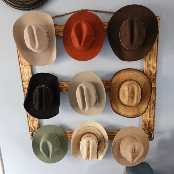 Shop Wyoming 9F – Cowboy Hat Rack Flat