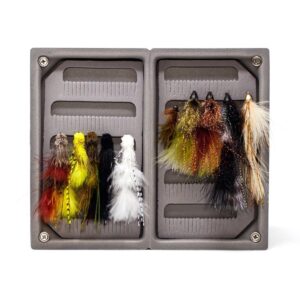 Shop Wyoming JHFLYCO Loaded Foam Fly Box – Medium Streamer Assortment