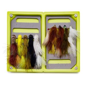 Shop Wyoming JHFLYCO Loaded Foam Fly Box – Assorted Large Streamer