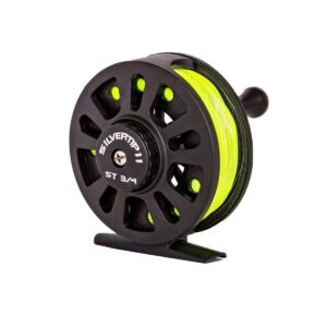 Shop Wyoming Silvertip II 3/4 Fly Fishing Reel Spooled With 4WT Fly Line