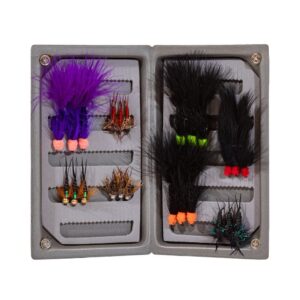 Shop Wyoming JHFLYCO Loaded Foam Fly Box – Steelhead Assortment