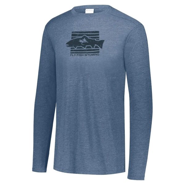 Shop Wyoming Fly Fish Wyoming State Line Youth Long Sleeve