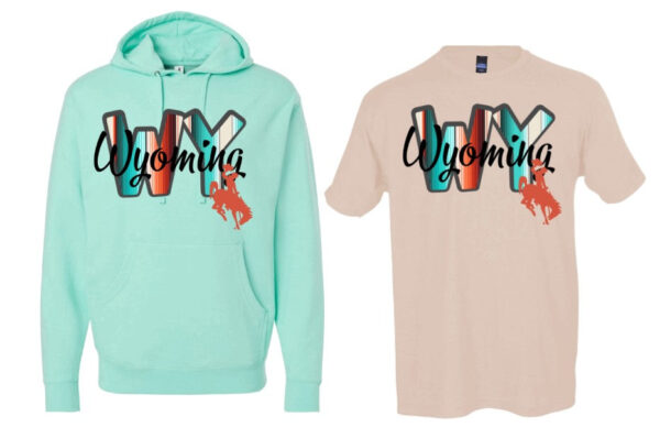 Shop Wyoming Wyoming Hoodie or T-Shirt