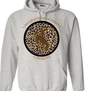 Shop Wyoming University of Wyoming Cowboys Leopard Hoodie