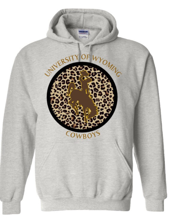 Shop Wyoming University of Wyoming Cowboys Leopard Hoodie