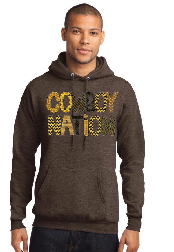 Shop Wyoming Wyoming Cowboy Nation Hoodie