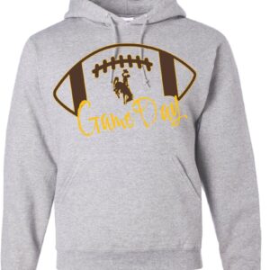 Shop Wyoming Wyoming Cowboys Game day football Hoodie