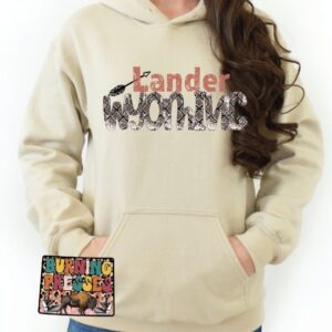 Shop Wyoming Lander Wyoming Aztec Hoodie