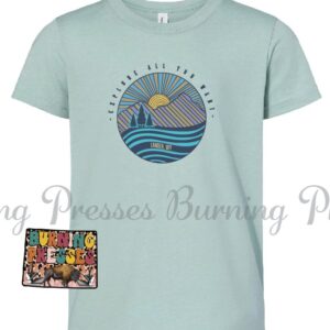 Shop Wyoming Explore all you want Lander, WY T-Shirt