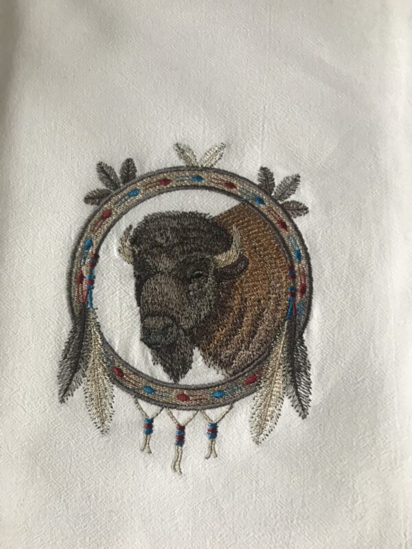 Shop Wyoming Buffalo Dream Catcher Dish Towel