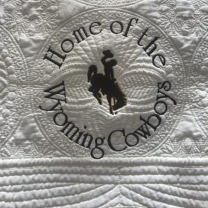 Shop Wyoming Home of the Wyoming Cowboys Quilt