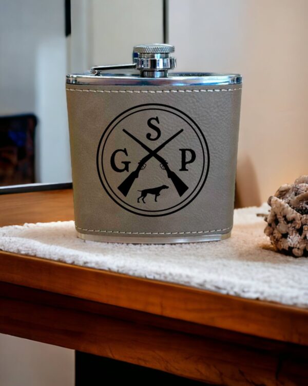 Shop Wyoming German Shorthair Pointer Flask