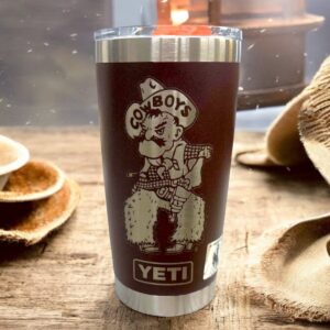 Shop Wyoming Limited Edition Wetlands Brown Pistol Pete Yeti Rambler