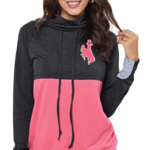 Shop Wyoming Wyoming Black and Pink Pull over