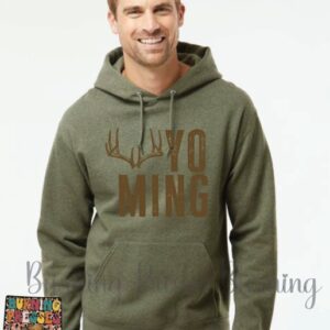 Shop Wyoming Men’s Wyoming T-shirt or Hoodie