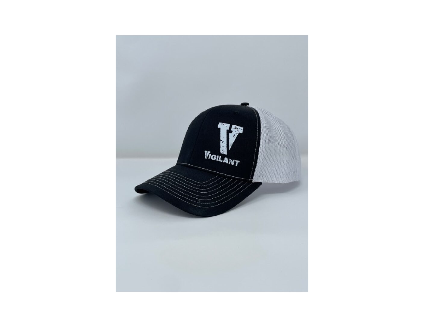 Shop Wyoming Black and White Vigilant Fightwear Hat