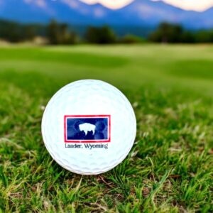 Shop Wyoming Lander, Wyoming Golf Ball Sleeve of 3